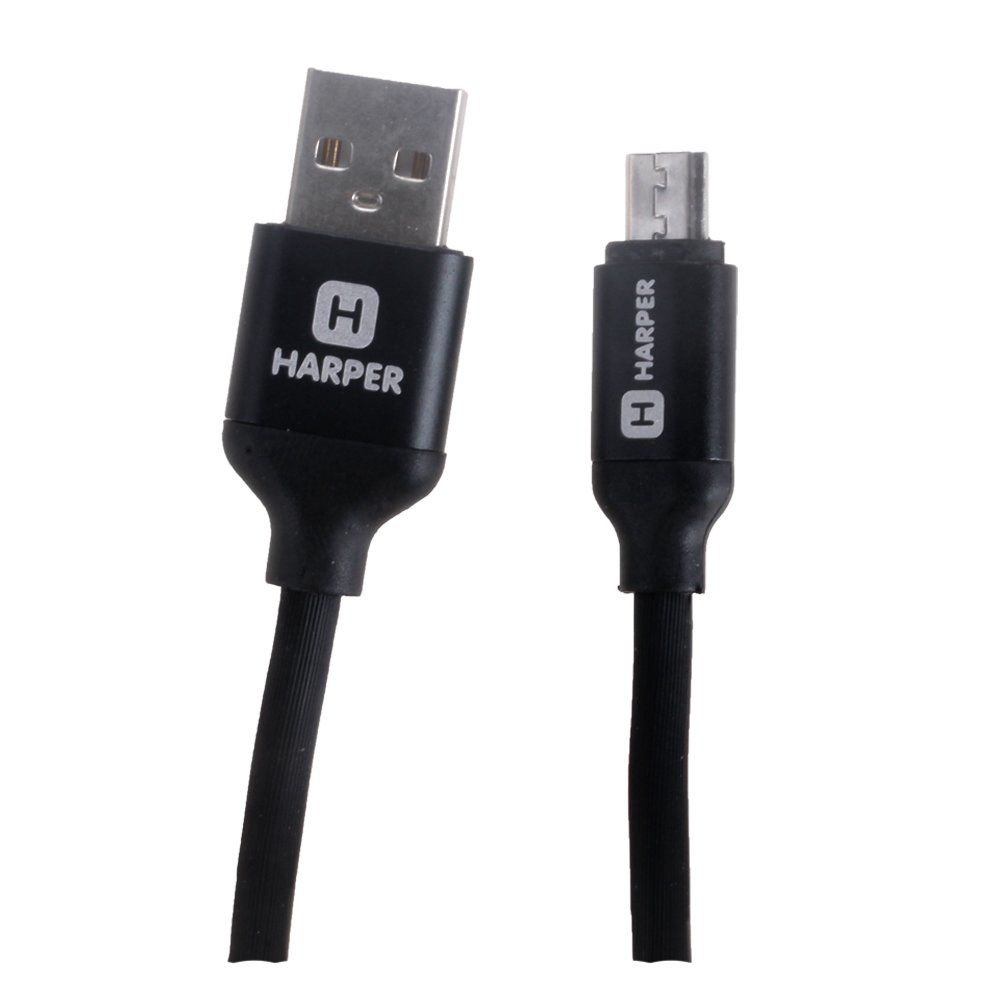 Кабель Harper micro USB SCH-330 1м черный купить,NaN