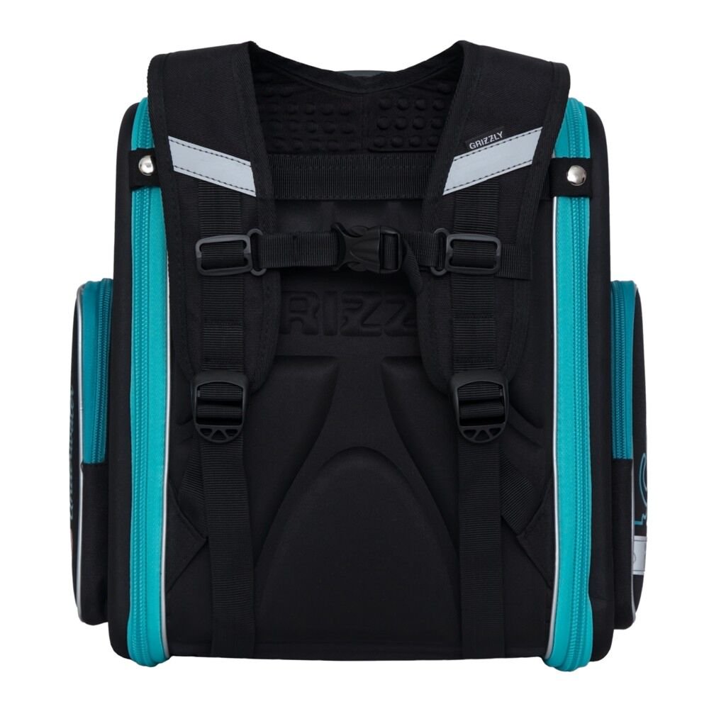 Рюкзак Grizzly Осьминог RAr-081-11/1 черный купить,NaN