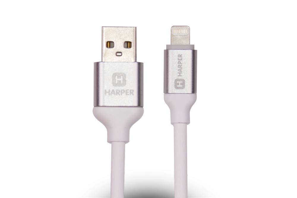 Кабель Harper Lightning SCH-530 1.2м белый купить,NaN