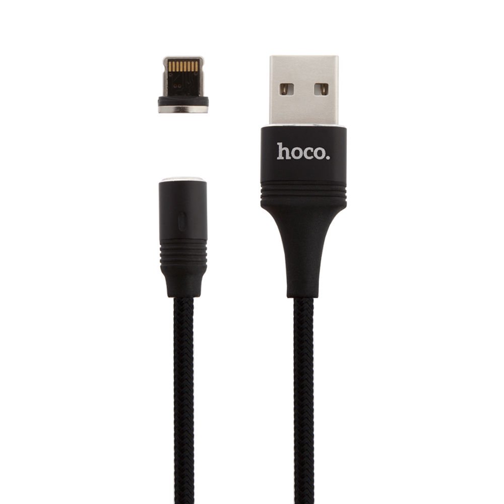 Кабель Hoco U76  Lightning 1.2м черный купить,NaN