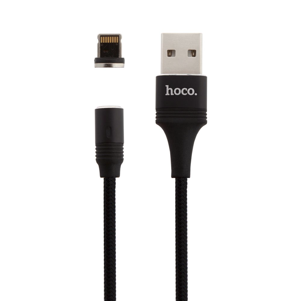 Кабель Hoco U76  Lightning 1.2м черный купить,NaN