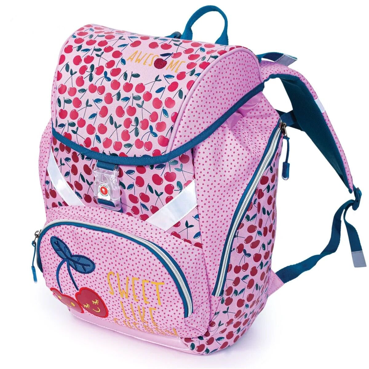 Рюкзак Seventeen Вишни   SKIB-UT6-638 розовый купить,NaN