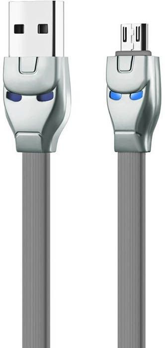 Кабель Hoco U14 micro USB 1м серый купить,NaN