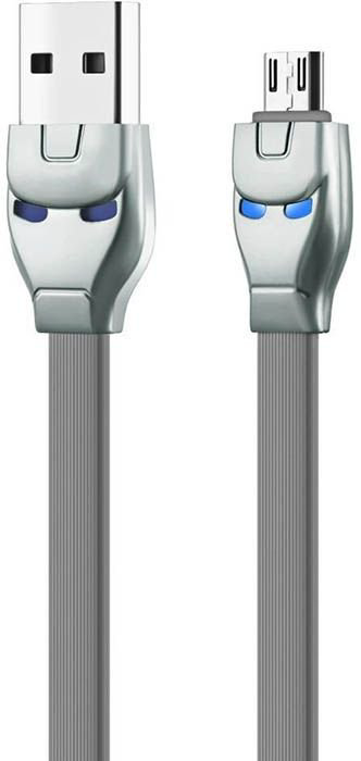 Кабель Hoco U14 micro USB 1м серый купить,NaN