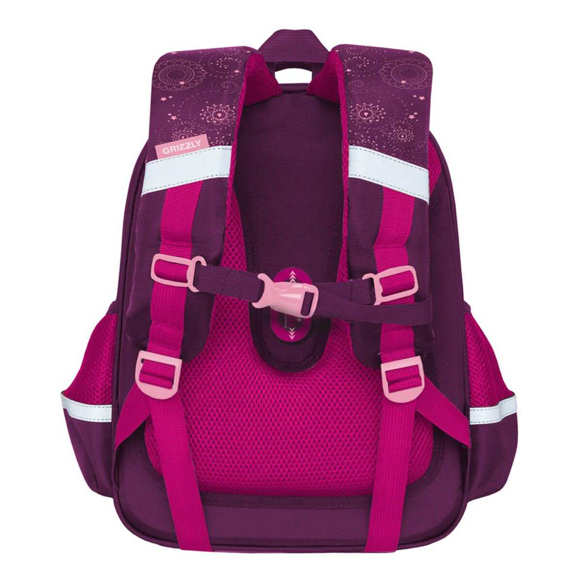 Рюкзак Grizzly  Грибы  RAz-086-7 фиолетовый купить,NaN