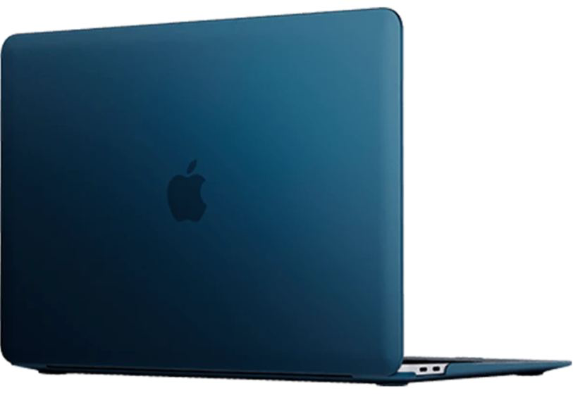 Чехол uBear Ice Case для MacBook Air 13 (2019 2020) синий купить,NaN