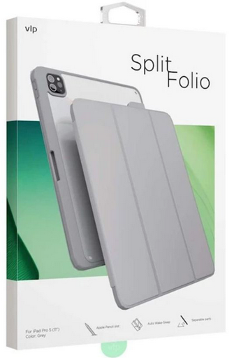 Чехол для планшета VLP Folio Suitable для iPad Pro 11 (M4) Grey
