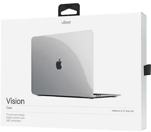 Чехол uBear Vision Case MacBook Pro 16 M1 M2 M3 (2021) CS480TT16VS-MBP21 прозрачный
