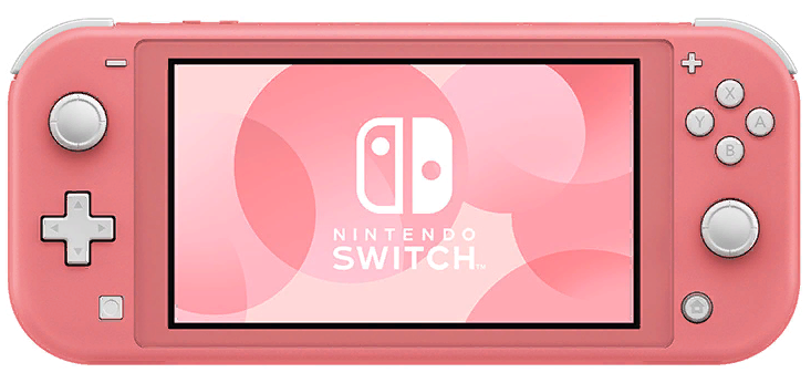 Игровая консоль Nintendo Switch Lite кораллово-розовый