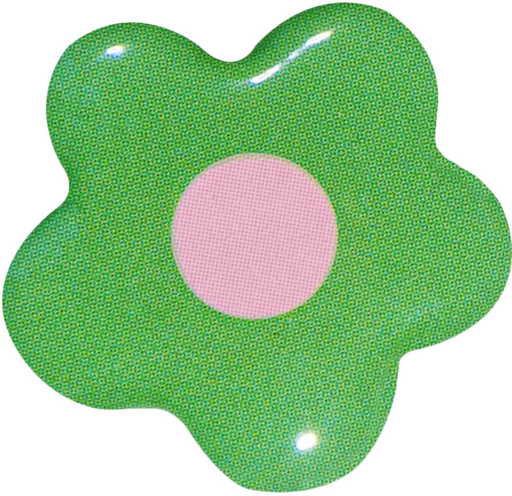 Наклейка VLP Sticker 3D Flower 1142020 Green Pink