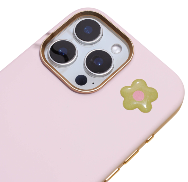 Наклейка VLP Sticker 3D Flower 1142015 Brown Pink