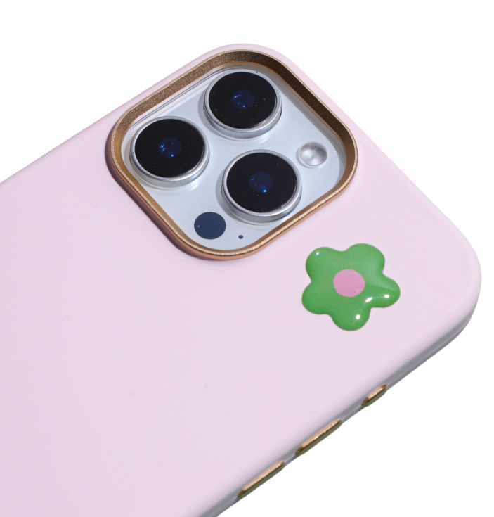 Наклейка VLP Sticker 3D Flower 1142020 Green Pink