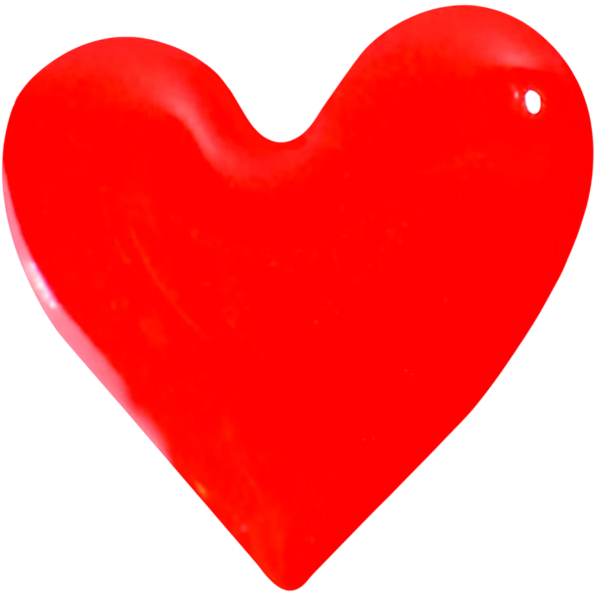 Наклейка VLP Sticker 3D Small Heart 1142034 Red красный
