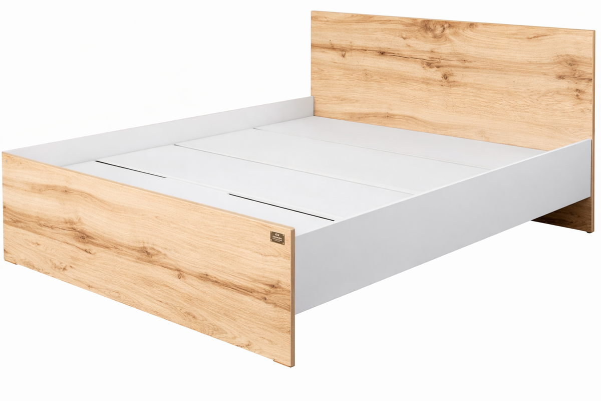 Кровать Мебель Азии Алиса 160x200см светло-коричневый/белый купить,69990