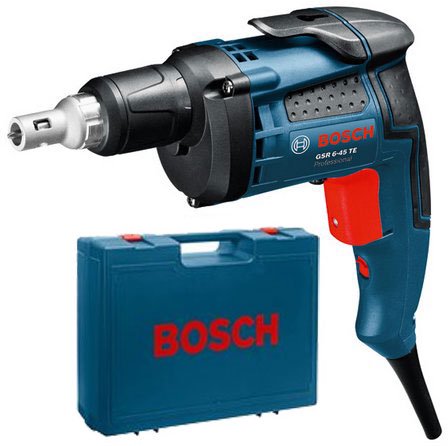 Шуруповерт Bosch GSR 6-45 TE Case синий купить,NaN