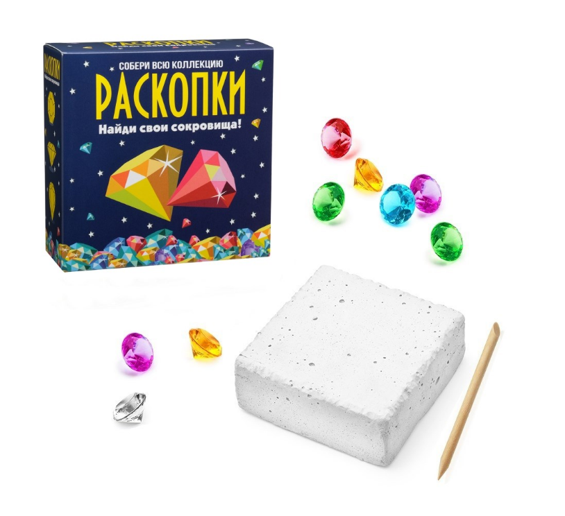 Набор игрушек Bumbaram Раскопки Сокровища