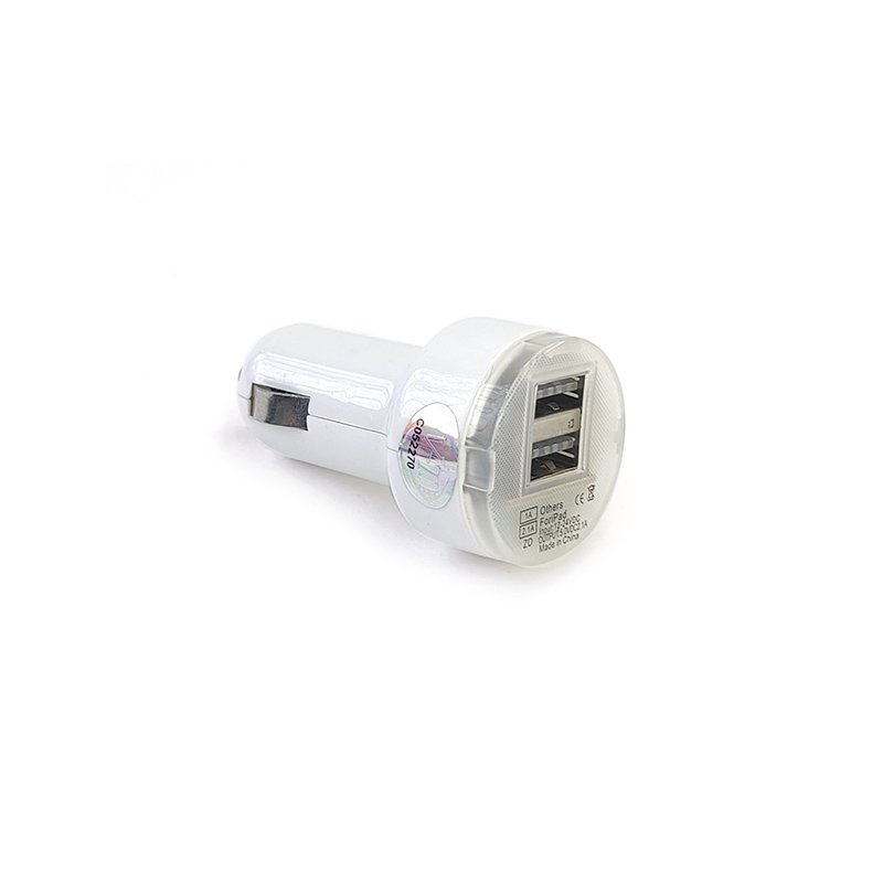 Авто Адаптер ViTi Dual белый