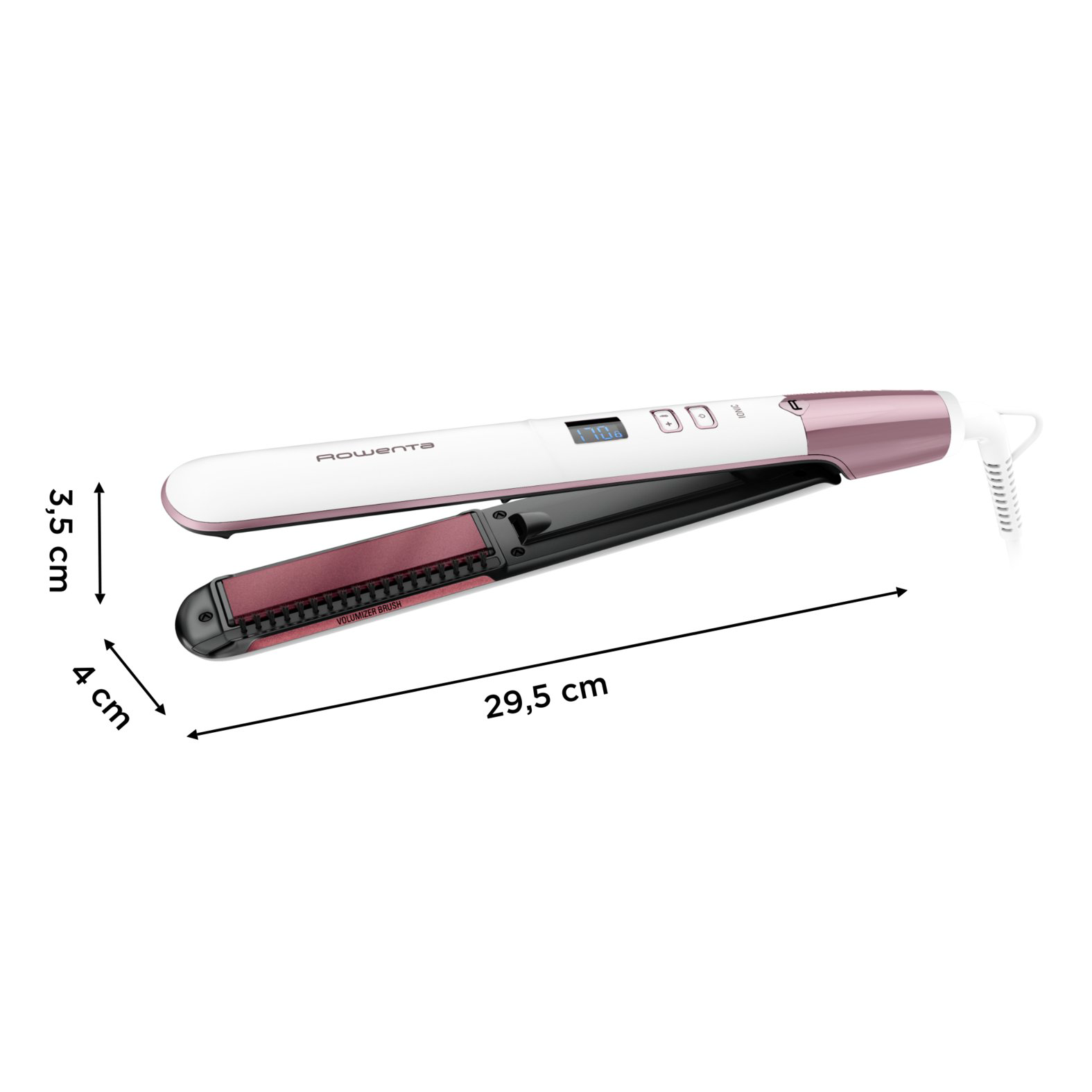 Выпрямитель Rowenta SF4655F0 бело-розовый купить,NaN