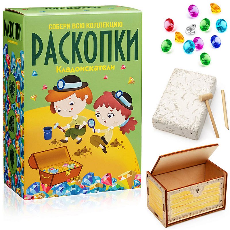 Набор игрушек Bumbaram  Большие раскопки Кладоискатели