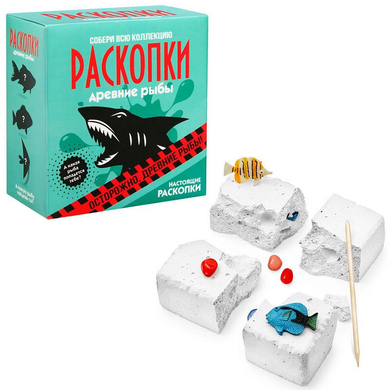Набор игрушек Bumbaram Раскопки Рыбы купить,NaN