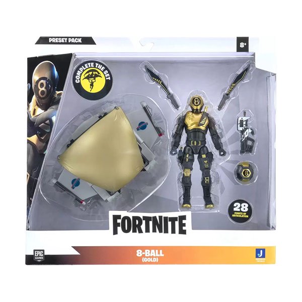 Фигурка Fortnite 8-Ball Gold FNT0810 10см купить,NaN