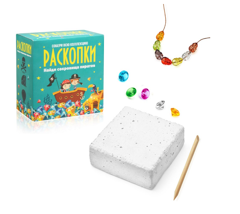 Набор игрушек Bumbaram Раскопки Сокровища пиратов купить,NaN