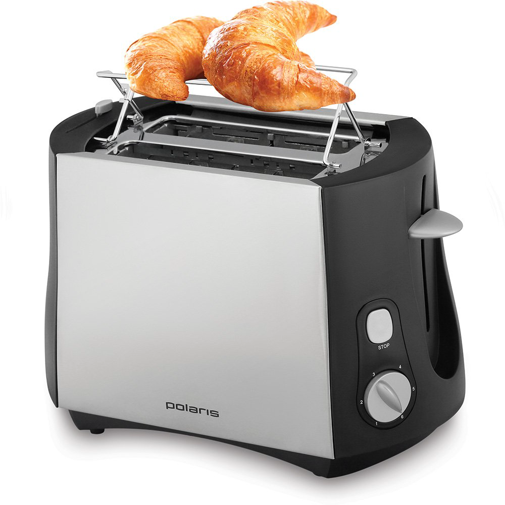 Тостер Polaris PET 0812A серебристый купить,NaN