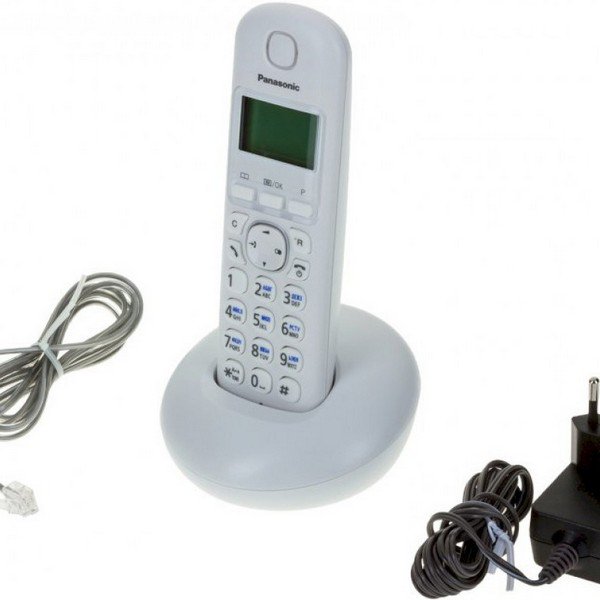 Радиотелефон Panasonic KX-TGB210RUW белый купить,NaN