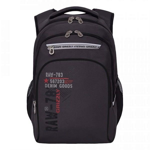 Рюкзак Grizzly Denim Goods черный купить,NaN