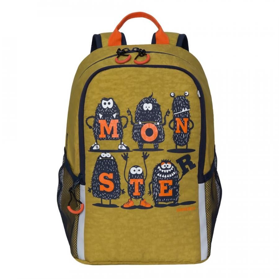  Рюкзак Grizzly Monster салатовый купить,NaN