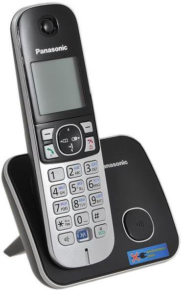 Радиотелефон Panasonic KX-TG6811CAB черно-серый купить,NaN