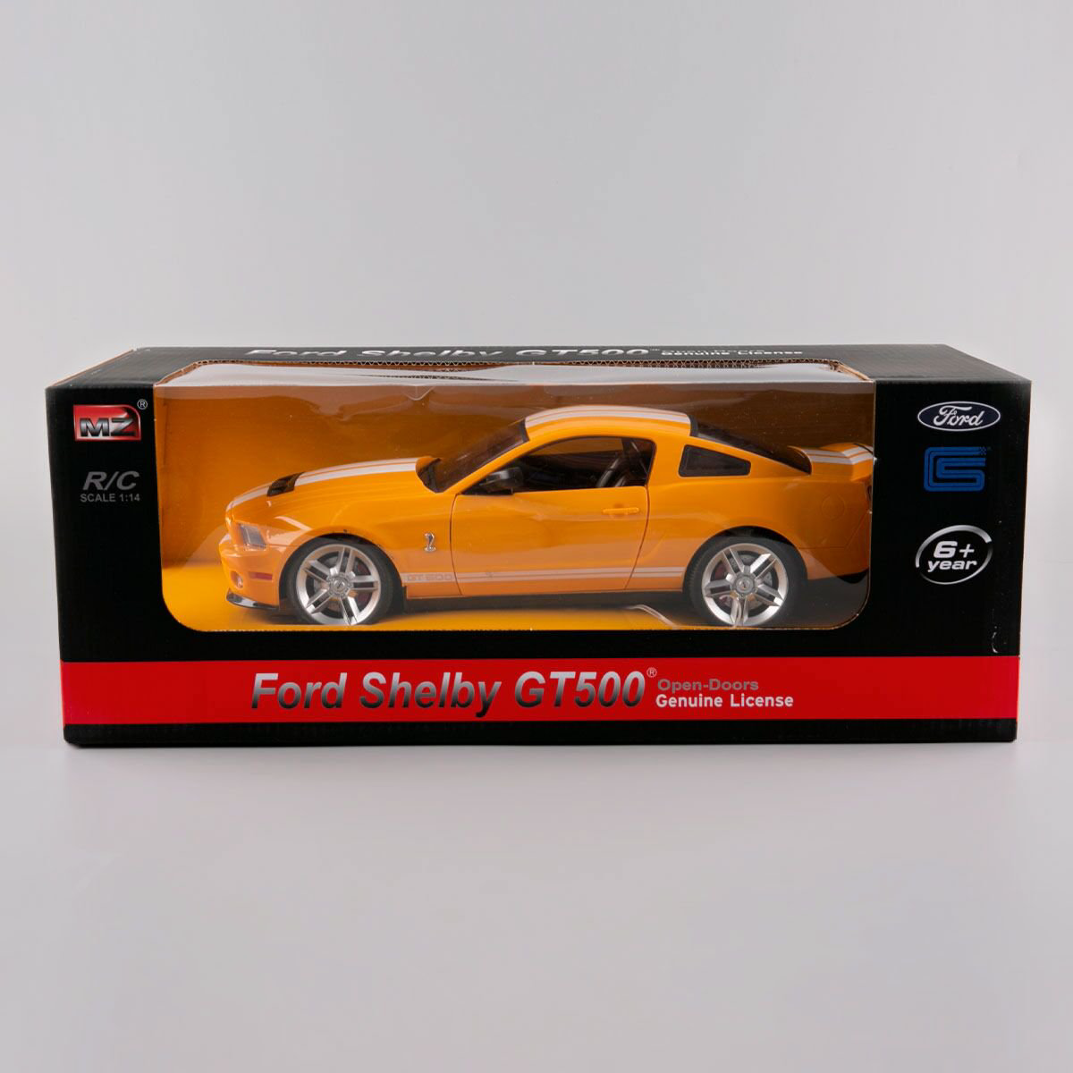 Машинка MZ 1:14 Ford GT-500 желтая купить,NaN