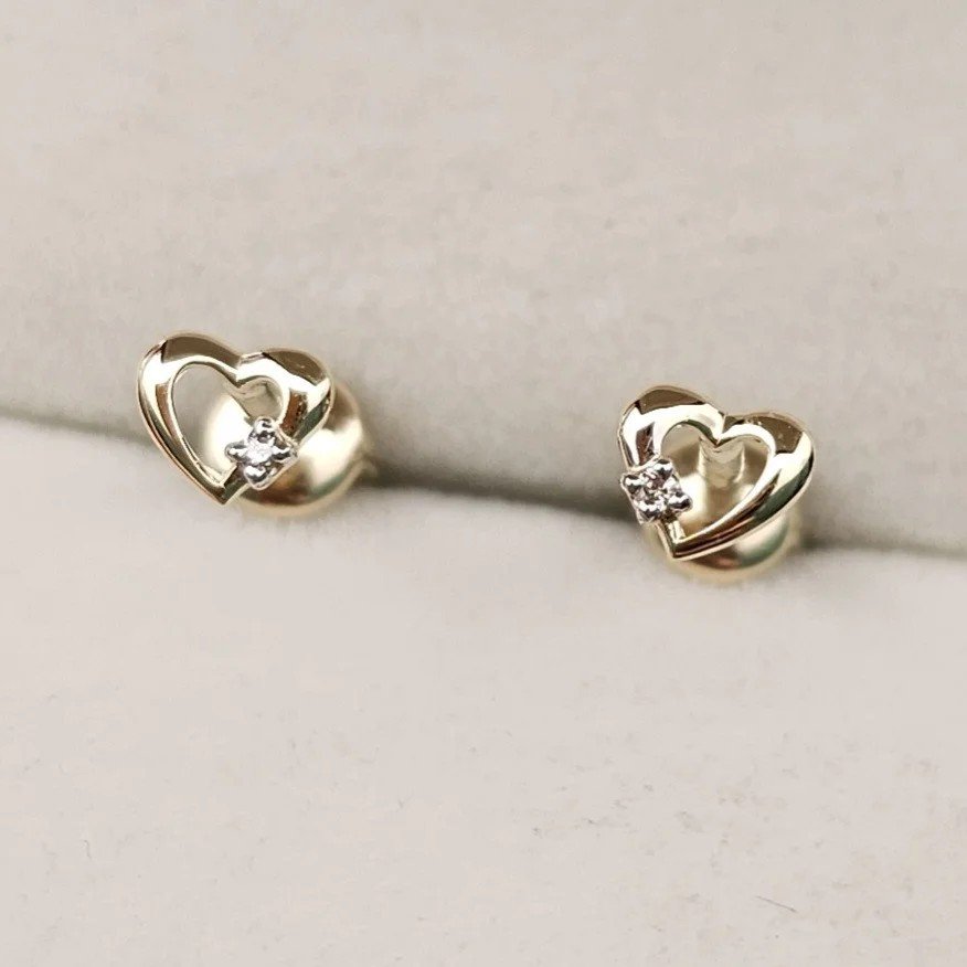 Серьги Deimantas 108826858 0,81гр 0,012ct. купить,NaN