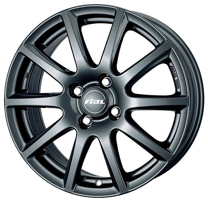 Комплект дисков Rial Milano 6.5x15 5x100 ET38 Dia63.3 титановый купить,312000