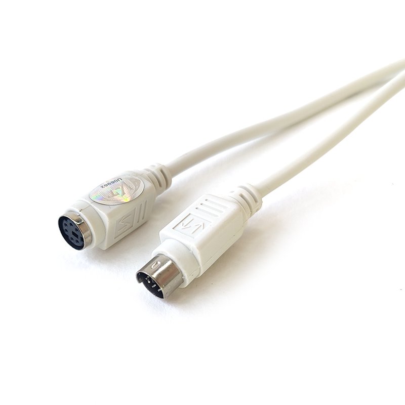 Удлинитель ViTi С18 PS/2 3м белый