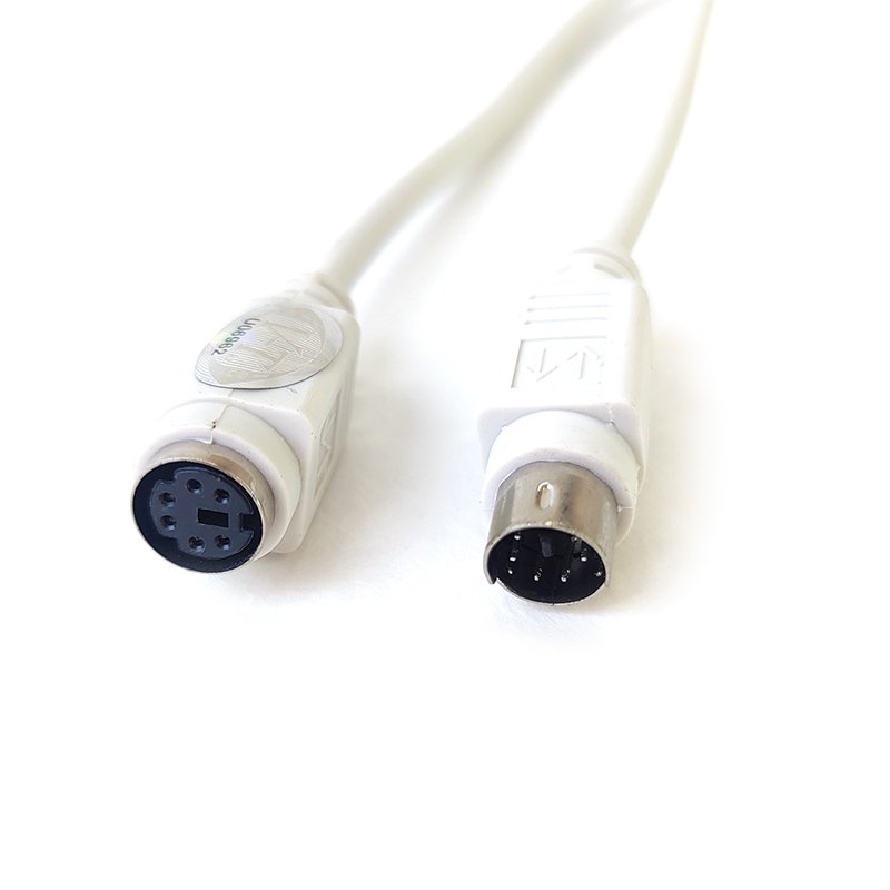 Удлинитель ViTi С18 PS/2 3м белый
