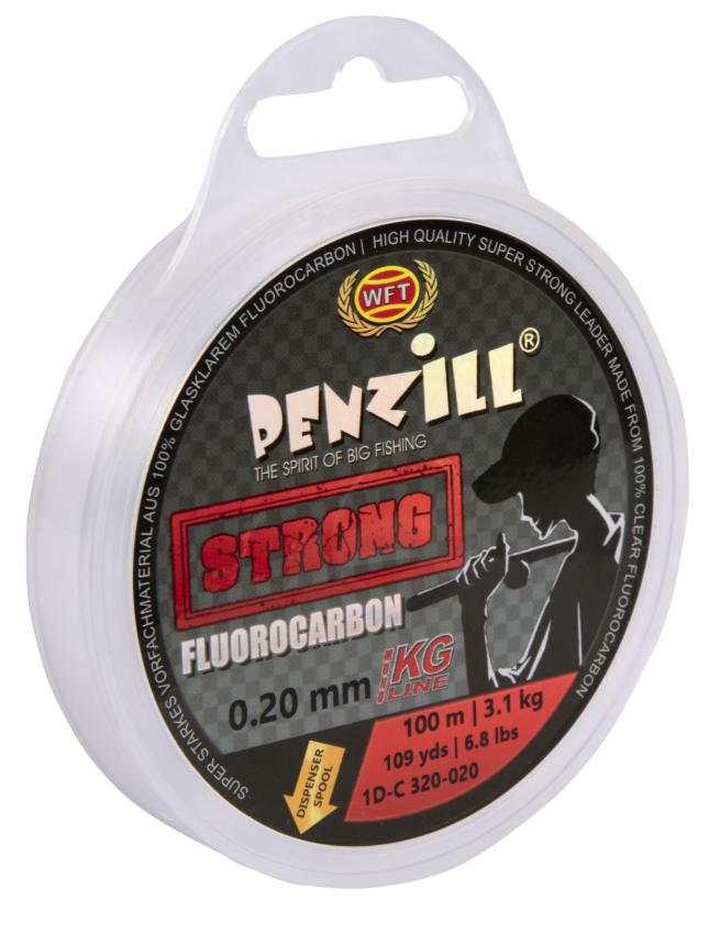 Леска WFT Penzill Fluocarbon Strong 100 м 020 мм 3.10 кг прозрачная
