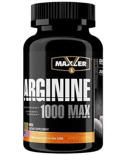 Аминокислоты Maxler Arginine 1000 MAX 100 tabs купить,NaN