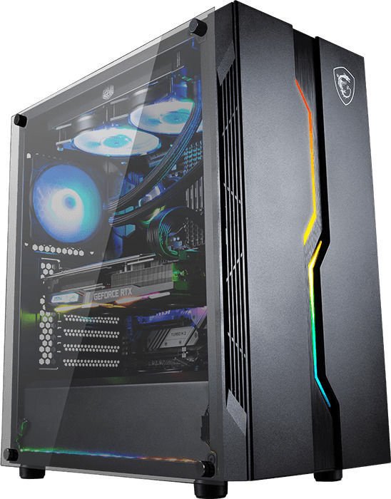 Корпус MSI MAG Vampiric 010 чёрный купить,0