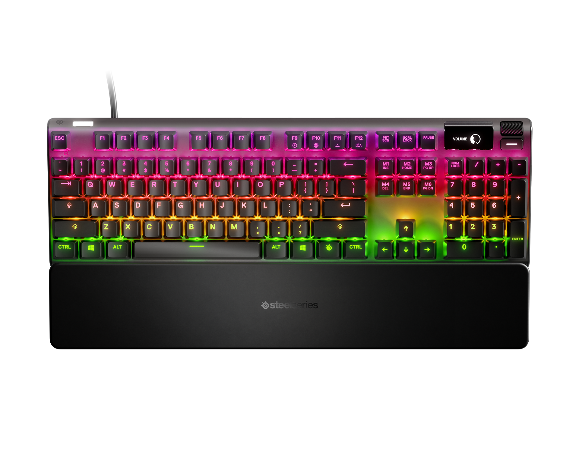 Клавиатура Steelseries Apex 7 TKL Red Switch US черная