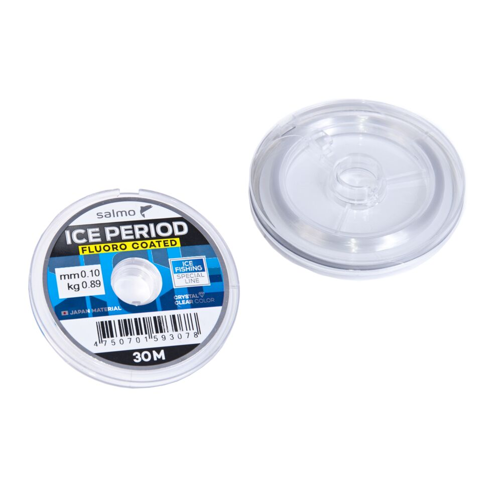 Леска Salmo Ice Period Fluordo Coated 4516-010 30 м 0.10 мм 0.89 кг прозрачная купить,NaN
