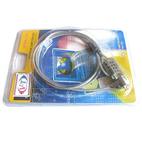 Замок для ноутбука ViTi LOCK-05 серебристый купить,0