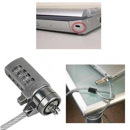 Замок для ноутбука ViTi LOCK-05 серебристый купить,0