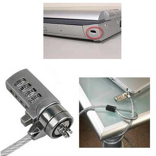 Замок для ноутбука ViTi LOCK-05 серебристый купить,2675