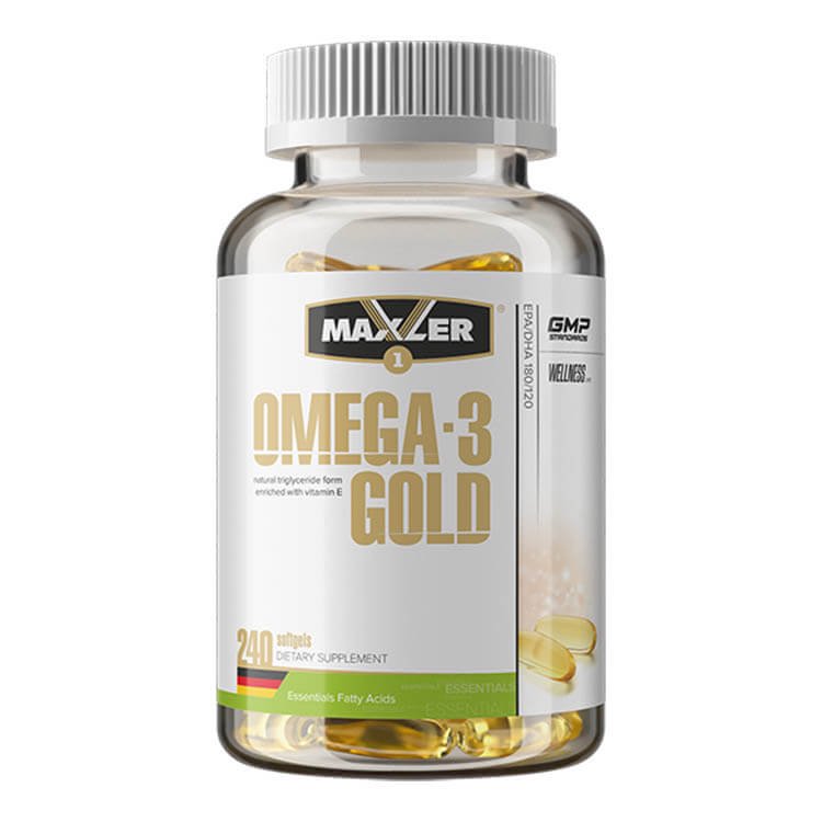 Omega-3 Maxler Gold (DE) 240 софгелькапс
