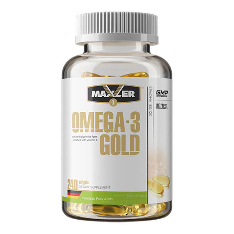 Omega-3 Maxler Gold (DE) 240 софгелькапс купить,NaN