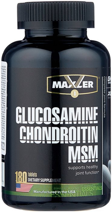 Maxler Glucosamine-Chondroitin-MSM 180 tabs