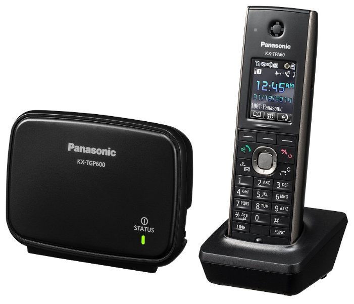Радиотелефон Panasonic KX-TGP600RUB черный купить,NaN