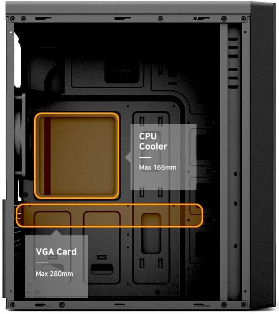 Компьютерный корпус Zalman T6 чёрный - ForteMarket Компьютерный корпус Zalman T6 чёрный купить,0