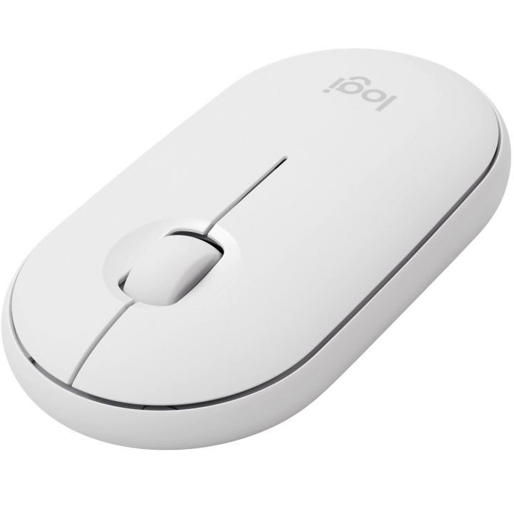 Мышь Logitech Pebble M350 белая купить,0